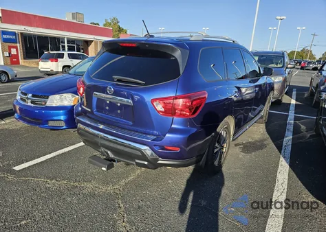 2017 Nissan Pathfinder из США, поврежденный, VIN 5N1DR2MNXHC644670